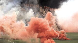 Хаос в Тел Авив! Прекратиха мач на Андриан Краев (СНИМКИ)