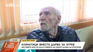 Снимка: Климатици вместо дърва за огрев
