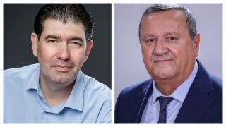 Снимка: Иван Таков и Хасан Адемов - гости в "Лице в лице"