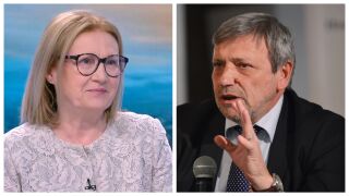 Снимка: Румяна Бъчварова и Красен Станчев са гости в "Лице в лице"