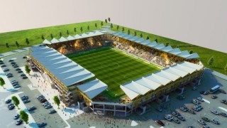 Строежът на стадион 