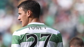 Александър Тонев в групата на Селтик за мача с Астра в Лига Европа