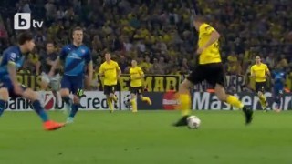 Аубамеянг отбелязва за Дортмунд 2:0 Арсенал (ВИДЕО)