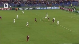 Рома категорично води с 5:0 на ЦСКА Москва (ВИДЕО)