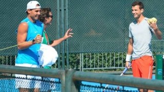 След Джокович, Григор  вече тренира и с Надал