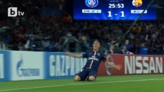 ПСЖ повежда с 2:1 на Барселона (ВИДЕО)