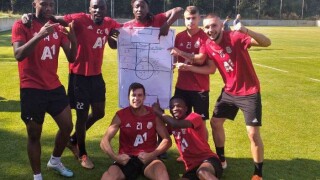 Забавна тренировка в ЦСКА (ВИДЕО)