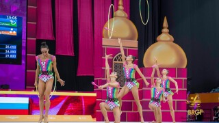 Ансамбълът с пето място на смесеното съчетание в Баку