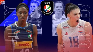 НА ЖИВО: Италия срещу Сърбия в битка за европейската корона