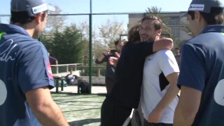 Тоти и Пуйол отново един срещу друг, но на корта (ВИДЕО)