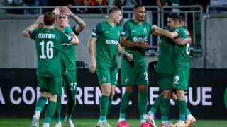 Лудогорец гази на старта в Лигата на конференциите (ВИДЕО)