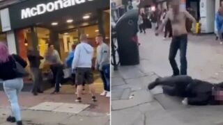 92-годишен бивш боксьор преби хулигани (ВИДЕО)