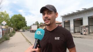 Снимка: Мъжът, заснел мечката в Ловеч: Кучетата я подгониха. На нас ни беше интересно и отидохме към нея