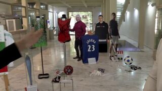 Снимка: Уникална изложба в Безистена в Ямбол: Показват реликви от известни български и чуждестранни спортисти