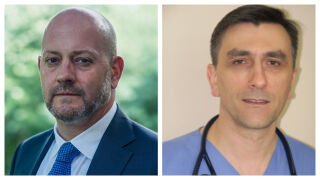 Снимка: Радан Кънев и д-р Иван Мартинов - гости в "Лице в лице"