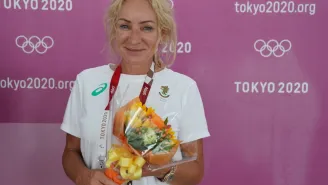 Мария Гроздева на 50