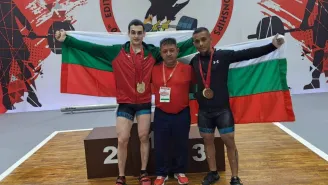 Златен Иван Димов в Тирана