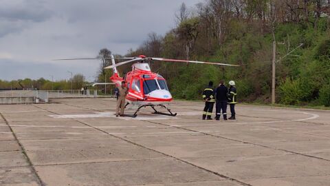 Въздушната линейка летя до Русе, но пациентът не беше транспортиран в София