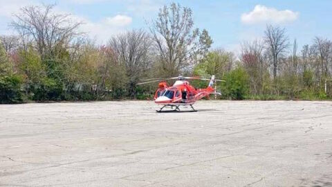 Медицински хеликоптер е задействан за 40-годишна жена в кома