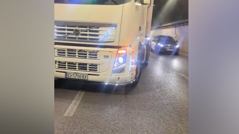 Гл. секретар на МВР: Тирът, блокирал движението във „Витиня“, е бил изправен към момента на „инцидента“