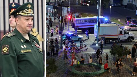 Снимка: Висш руски командващ е бил мишената на атентата в Москва