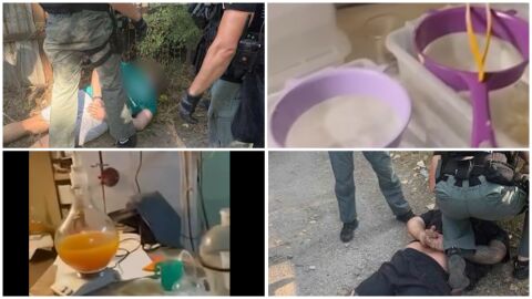Снимка: Демерджиев показа лабораторията за фентанил: Цялата мощ на държавата срещу наркотрафикантите (ВИДЕО)