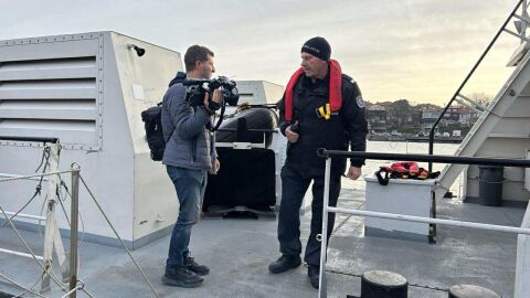 Шести ден край Ахтопол: Инспектират състоянието на танкера „Кайрос“