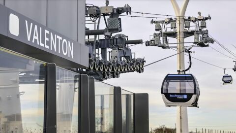 Най-дългият кабинков лифт в Европа бе открит близо до Париж