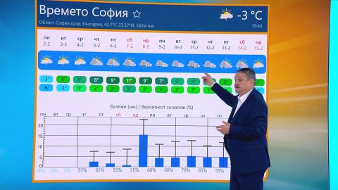 Проф. Георги Рачев: Три дни беше зимата, очаква ни дъждовно, влажно и топло време