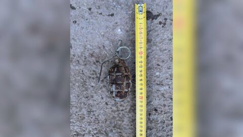 Специализиран екип обезвреди ръчна граната, намерена в Самоков