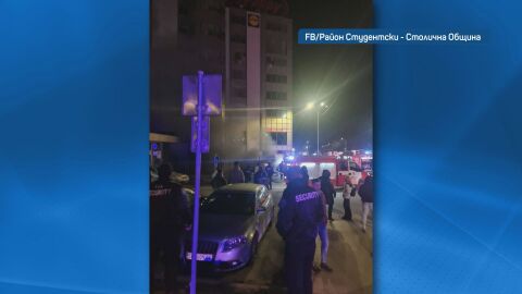 Пожар в подземен паркинг остави част от „Студентски град“ без ток