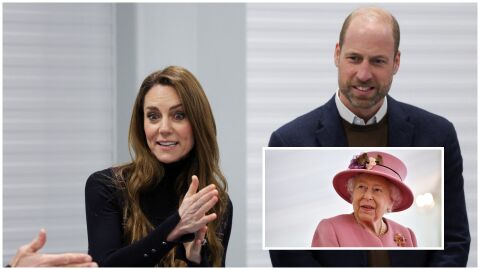 Кралица Елизабет спасила връзката на Уилям и Кейт, след като те се разделили