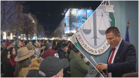 Протест преди заседанието „Сарафов“: Утре ВСС решава дали ще смени и.ф. главен прокурор
