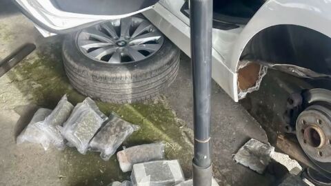 Спецакция край Маказа спря пратка марихуана за близо 180 000 лева