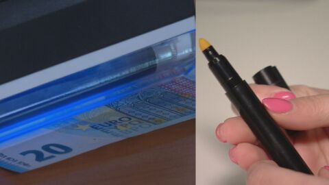 Най-много са фалшивите банкноти от 20 и 50 евро. Как да проверим с лампа, флумастер или на ръка?