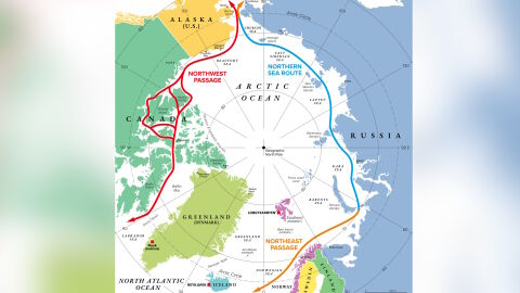 Арктика: Търговски пътища, ресурси и зони на влияние