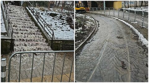 Дъждът изкара аварийните екипи на Столичната община на терен 