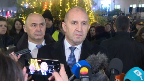 Румен Радев: Ако питате за партия, явно има - партията антимафиотския консенсус