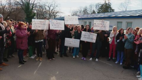 Протест за достойно заплащане в една от най-големите болници в Североизточна България