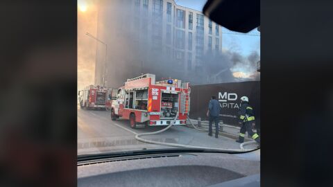 Голям пожар в столичен квартал (ВИДЕО+СНИМКИ)