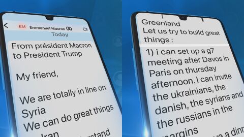 Доналд Тръмп публикува чата си с Еманюел Макрон. Какво обсъждат за Гренландия?