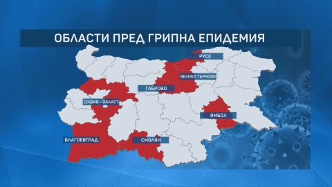 Грипът настъпва: 1/3 от областите в страната „светнаха“ в червено