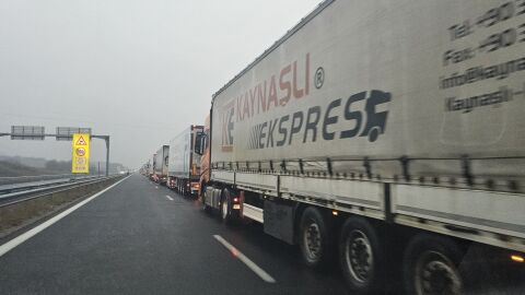 Катастрофа между два тира затвори магистрала „Марица“ към ГКПП „Капитан Андреево“