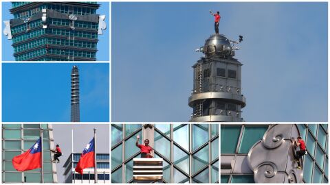 Катерач изкачи една от най-високите сгради в света без въже и предпазно оборудване (ВИДЕО И СНИМКИ)