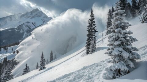 Нов сняг натрупа в Пирин, опасност от лавини над Банско 