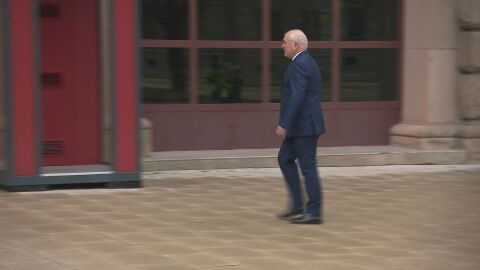 Димитър Главчев влезе в президентството за последния кръг консултации с Илияна Йотова