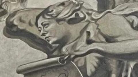 В римска базилика след реставрация се появи фреска на ангел с лика на Джорджа Мелони