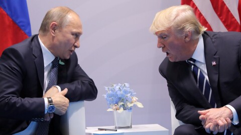 Снимка: Тръмп: Путин си играе с огъня