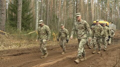 Над 1000 американски войници напускат Литва. САЩ обещали друга група, но не се знае кога пристига