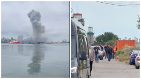 Нов удар в Румъния: Морски дрон се взриви в пристанището на Констанца